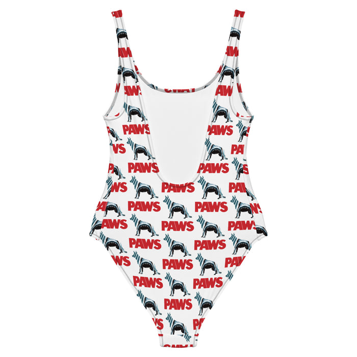 "PAWS" One-Piece Swimsuit