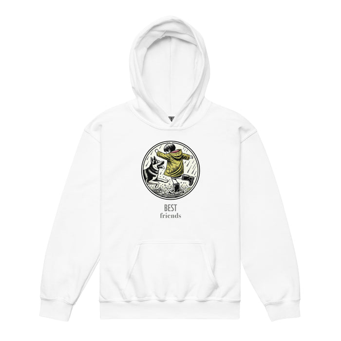 Playing in Puddles Youth Hoodie