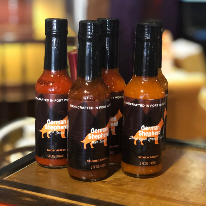 German Shepherd Hot Sauce 5-Pack